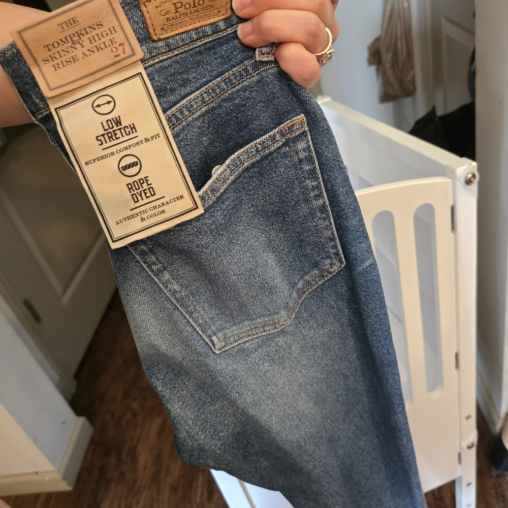 Polo by Ralph Lauren Blue Ankle Jeans